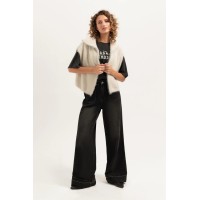 Florez Poppy Pullover Off-white