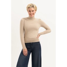 Florez May Turtleneck Naturel