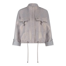 Zip73 Bomber Sparkling Grey Grijs