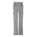 Zip73 Cargo Wide Leg Sparkling Grey Grijs