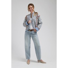 Florez Tess Barrel Fit Jeans – Crystal Blue