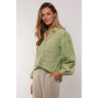 G-maxx Julieta Blouse -Light Moss