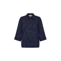 Helena Hart Blouse Polo Gloss - Marine