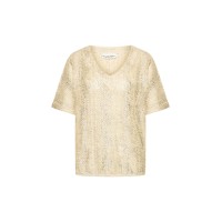 Top Knitt van Helena Hart – Goud