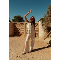 Kimara Mel Pants 2 - Creme Kimara Mel Pants 2 - Creme