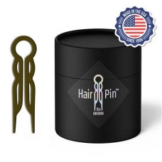 Hair Pin 10 stuks bruin