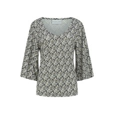 Top Kimo print fazet