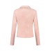 Zipper Biker roze