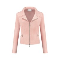 Zipper Biker roze