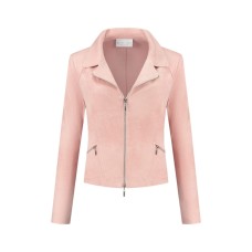 Zipper Biker roze