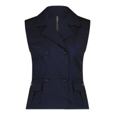 Zip73 Gilet zwart
